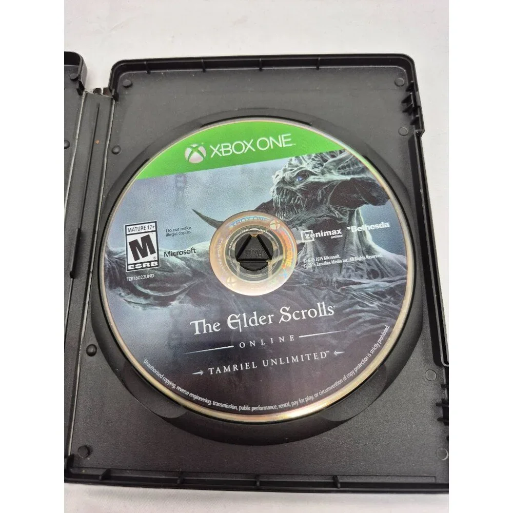 XBOX One Game The Elder Scrolls Online: Tamriel Unlimited Rated M Preowned